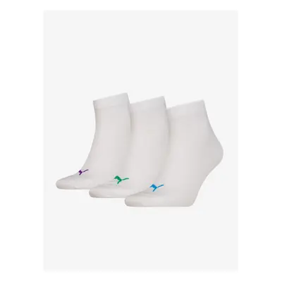 3PACK Puma white socks