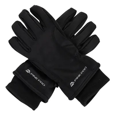 Softshell gloves with ptx membrane ALPINE PRO KAHUG black