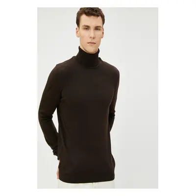 Koton Men's Brown Sweater