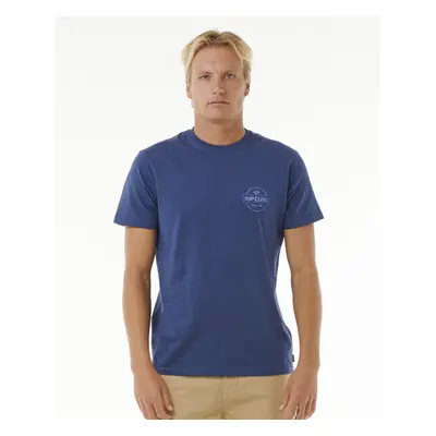 Rip Curl STAPLE TEE Washed Navy T-shirt