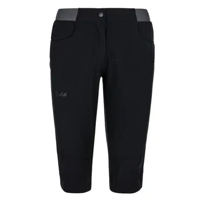 Women's outdoor 3/4 pants Kilpi MEEDIN-W black