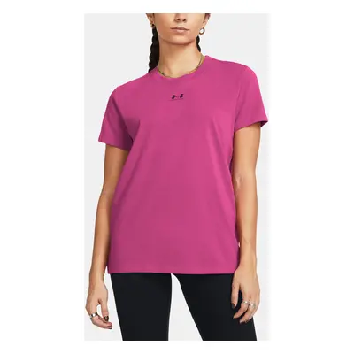 Under Armour Campus Core SS-PNK T-Shirt - Women