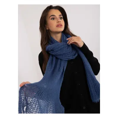 Dark blue women's scarf