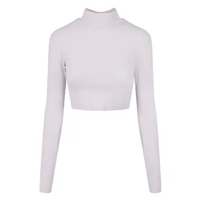 Women's Organic Long Sleeve Turtleneck - Lilac