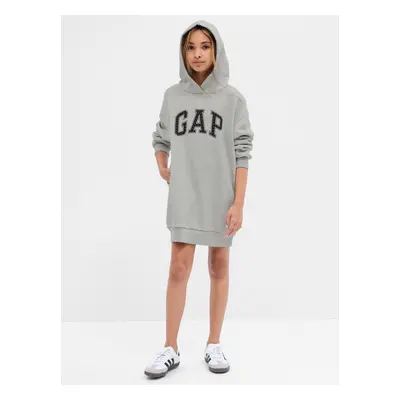 GAP Kids Sweatshirt Dress with Logo - Girls