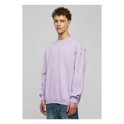 Heavy Terry Garment Dye Crew lilac