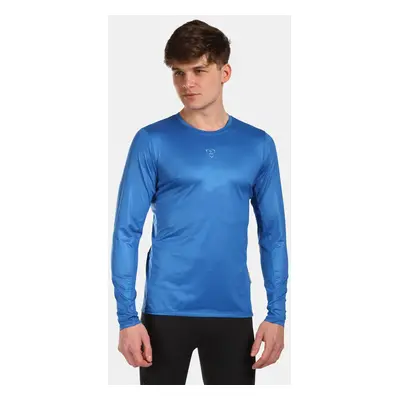 Men's functional T-shirt with long sleeves Kilpi SPOLETO-M Blue