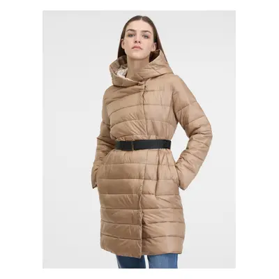 Orsay Women's Brown Quilted Coat - Women