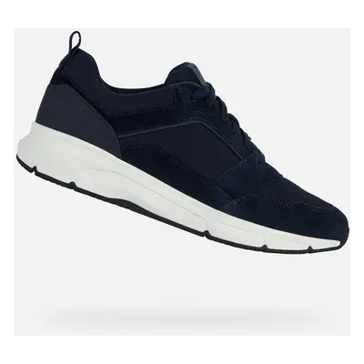 Dark blue men's sneakers Geox Radente - Men's