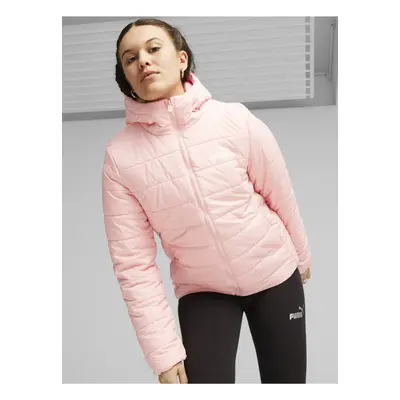 Women's Pink Winter Quilted Jacket Puma Ess Padded - Women