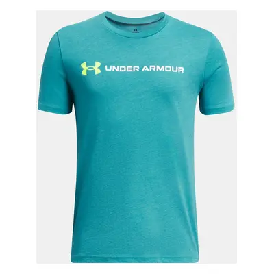 Under Armour T-Shirt UA B LOGO WORDMARK SS-BLU - Boys