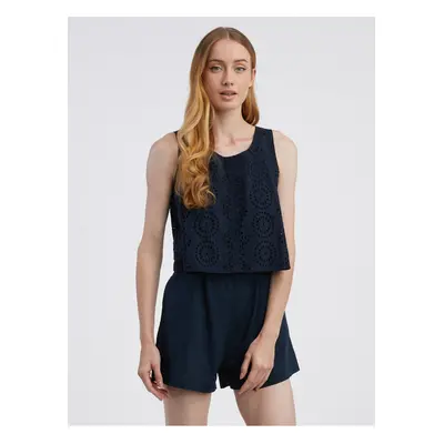 Dark blue women's overall CAMAIEU - Ladies