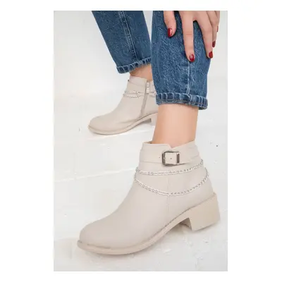 Soho Beige Women's Boots & Booties