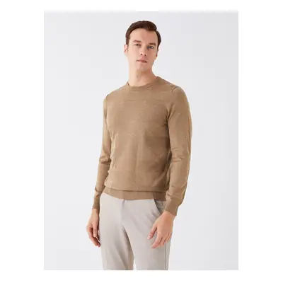 LC Waikiki Crew Neck Long Sleeve Men's Knitwear Sweater