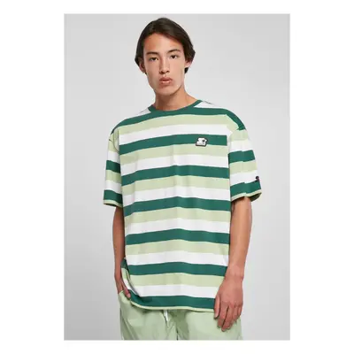 Starter Sun Stripes Oversize T-Shirt Dark Fresh Green/VintageGreen/White