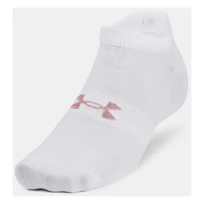 Under Armour Socks UA Essential No Show 3pk-WHT - Unisex