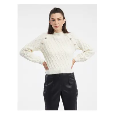 Orsay Creamy Womens Sweater - Women