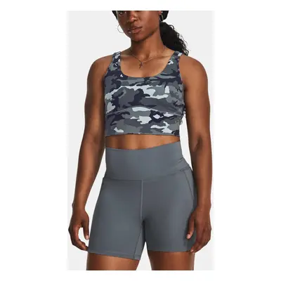 Under Armour Meridian Fitted CropTankPrnt-BLU - Women