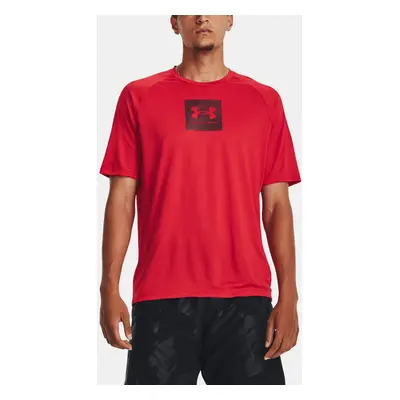 Under Armour T-Shirt UA Tech Prt Fill SS-RED - Men's