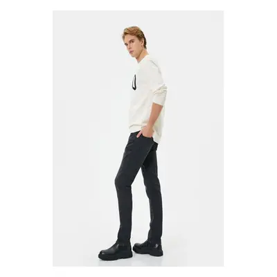 Koton Men's Black Jeans