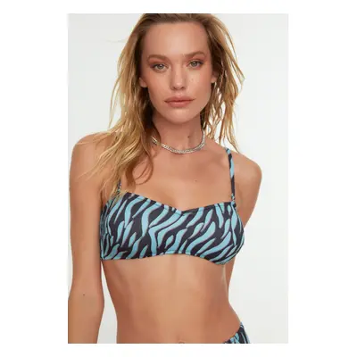 Trendyol Zebra Patterned Bikini Tops