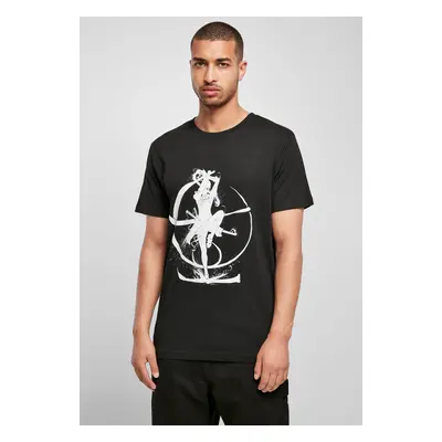 White samurai t-shirt black