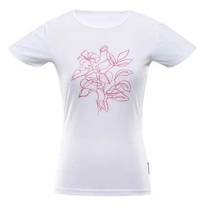 Women's T-shirt ALPINE PRO QUATRA carmine rose variant pf