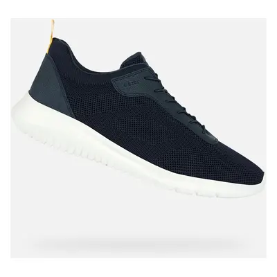 Dark blue men's sneakers Geox Monreale - Men's