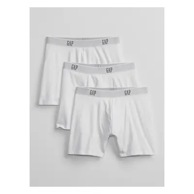 GAP White men's basic boxer shorts, 3pcs