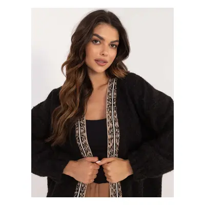 Black Women's Cardigan