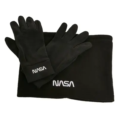 NASA fleece set black