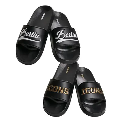 2-Pack Slides Black/White+Black/Gold