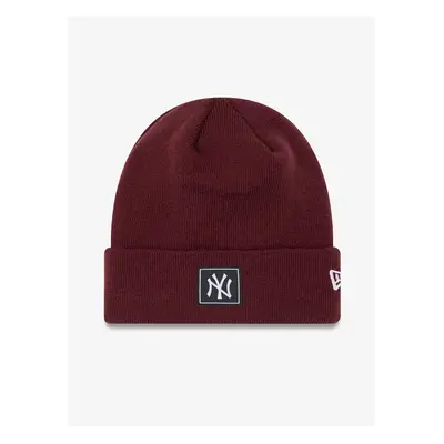 Burgundy Men's Winter Cap New Era Neyyan - Men