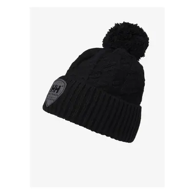 Black women's merino wool beanie HELLY HANSEN W HOD BEANIE 2.0 - Women