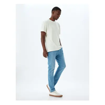 Koton Standard Waist Button Slim Fit Jeans - Brad Jean