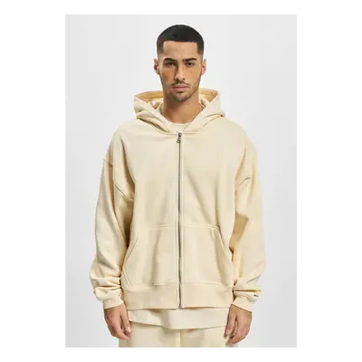 DEF Zipper Hoody Beige