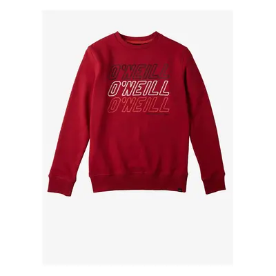 ONeill Red Kids' Sweatshirt O'Neill All Year Crew - Girls