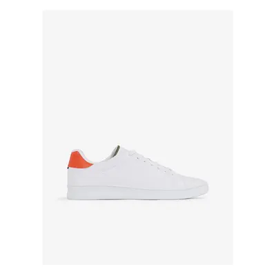 White Mens Leather SneakersTommy Hilfiger - Men