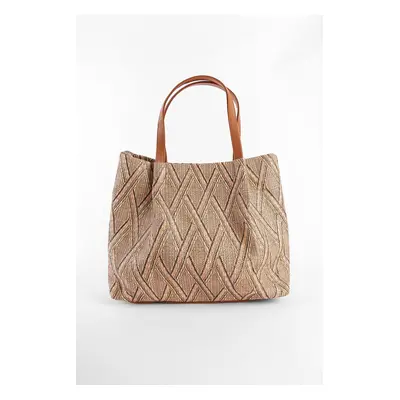 Capone Outfitters Felicia Straw Women's Bag