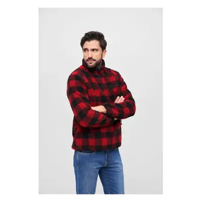 Teddyfleece Troyer red/black