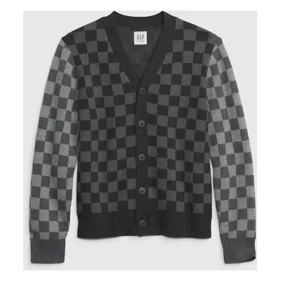 GAP Kids cardigan chessboard - Boys