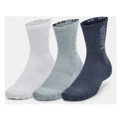 Under Armour Socks UA 3-Maker 3pk Mid-Crew-GRY - Unisex