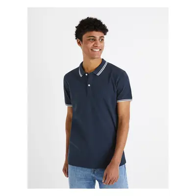 Celio Polo póló pique Decolrayeb - Férfi