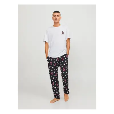 Men's Patterned Pajamas Jack & Jones Candy Santa - Men