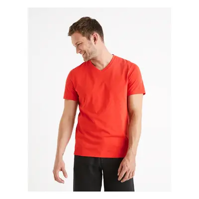 Celio Cotton T-Shirt Debasev - Men