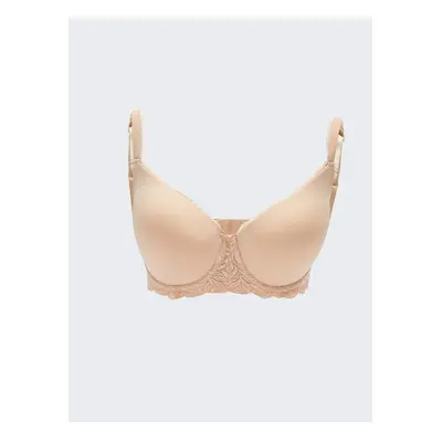 LC Waikiki Women's Plus Size Underwired, Unfilled Lace Bra