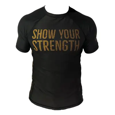 ShowYourStrength Man's T-shirt Rashguard