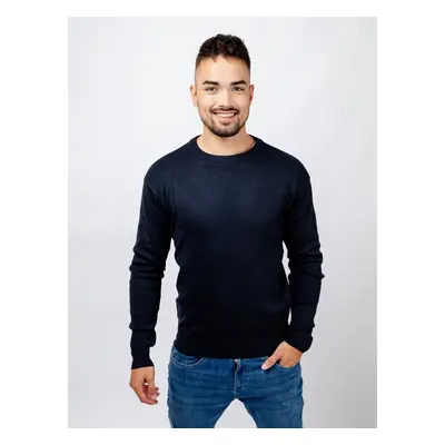 Man sweater GLANO - dark blue