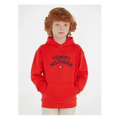 Red Boys' Hoodie Tommy Hilfiger - Boys