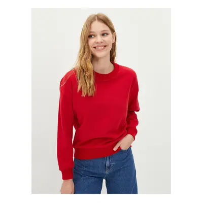 LC Waikiki Crew Neck Plain Long Sleeve Women's Sweatshirt